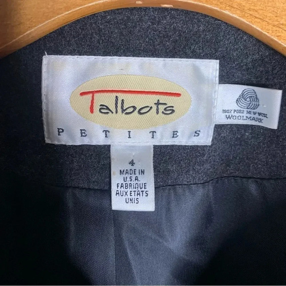 Talbots Wool Pea Coat - Picture 7 of 9